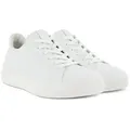 Ecco Street Tray (Premium-Leder, atmungsaktiv) weiss Damen Sneaker weiß 35 EU
