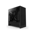 NZXT H series H5 Flow Mid tower E-ATX Seitenteil mit Fenster gehärtetes Glas