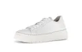 Gabor Damen Low-Top Sneaker, Frauen Halbschuhe,schnürschuhe,schnürer,straßenschuhe,Strassenschuhe,Sportschuhe,Weiss (Silber),36 EU / 3.5 UK