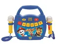 Lexibook, Paw Patrol, Tragbarer digitaler Karaoke-Player für Kinder, Mikrofone, Lichteffekte, Bluetooth®, Aufnahme- und Stimmwechselfunktion, Blau, MP320PAZ