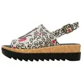 DOGO Gigi Sandale Cat And Mouse Damen Sandalen Sandalette Handgefertigt beige 38 EU