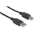 Manhattan Hi-Speed USB B Anschlusskabel (5 m, USB 2.0, 2.50 W) (337779)