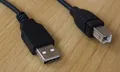 Manhattan Hi-Speed USB-Kabel USB Typ B M bis M 2.0 5 m geformt Schwarz (337779)