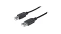 Kabel USB 2.0 AM-BM 5m do Drukarki Czarny Ekranowany
