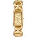 MICHAEL KORS Quarzuhr MK EMPIRE MK7406, Armbanduhr, Damenuhr, Edelstahlarmband goldfarben