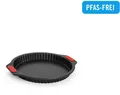 WOLL Tarteform Woll Let's bake! Quiche- und Tarteform, Kuchenform, Backform, rund, (1-tlg), mit Antihaftversiegelung und integrierten Silikongriffen, PFAS-Frei