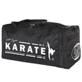 BAY XL Sporttasche Mein Sport Karate Kumite Budo Tasche Trainingstasche Karatetasche Bag schwarz 70 x 32 x 30 cm KATA Kampfsport mit Aufdruck Druck Motiv Bild Karatesport Club Sport Karatefigur