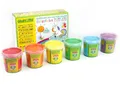 ökoNORM Fingerfarben 6er Set Einhorn Rot, Orange, Gelb, Grün, Türkis,Violett 
