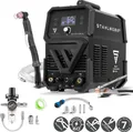STAHLWERK Plasmaschneider CUT 60 P Digital – Plasmaschneidgerät mit 60 A, Schneidleistung bis 20 mm, Inverter Plasma Cutter mit HF-Pilotzündung