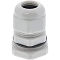 INLINE Kabeldurchführung PG 9 Nylon IP68 4-8mm, grau, 10 Stück