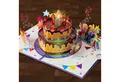 papercrush Geburtstagskarte Geburtstagstorte mit Musik & Licht Pop-Up Karte, 3D Karte Geburtstag, Mit Musik & Licht, Handgemacht, Verschenkfertig