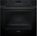 SIEMENS Backofen iQ500 HB279GBB3 Einbau-Backofen, Deep black inox, EEK: , mit Teleskopauszug nachrüstbar, activeClean® - Selbstreinigungs-Automatik