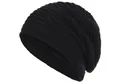compagno Strickmütze (1-St) Wintermütze warm gefütterte Mütze mit Wabenmuster Beanie meliert