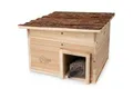 WILDLIFE HOME Igelhaus mit Rindendach