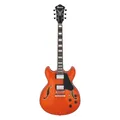 Ibanez Artcore AS73-TTF Transparent Tangerine Flat - Halbakustik Gitarre