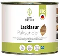 ULTRA NATURE Lacklasur 0,375L, Palisander, Vegan, Bio, Lösemittelfrei, Seidenglanzend, Holzlasur