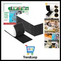 Klettband Selbstklebend 12 Stück 30 * 100mm Extra Stark, Doppelseitig Klebend...