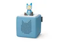 tonies Toniebox Starter Set inkl. 1 Kreativ Figur – Audioplayer für Hörbücher und Lieder für Kinder, einfach zu bedienende kabellose Musikbox BZW. Lautsprecher, 7 Std. Akku, Blau