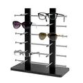 Mendler Brillenständer Vendee, Brillenhalter Brillendisplay für 12 Brillen, 42x39cm ~ Variantenangebot 45453