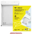 10 MAILmedia Luftpolster-Versandtaschen, Typ 14/D, weiß, 14 g