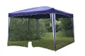 Nexos Fliegengitter 12 m – Farbe: Schwarz - für unsere 3x3m Pavillons