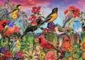Bluebird Puzzle Legespiel Birds and Blooms Garden - 500 Teile