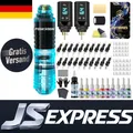 Tattoo Maschine mit 2 Akkus, 20 Sterilen Nadeln & Tintenset – HM142 Komplettset