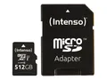 Intenso Premium - Flash-Speicherkarte (microSDXC-an-SD-Adapter inbegriffen)