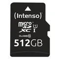 Intenso Speicherkarte microSDXC-Card PREMIUM, 512 GB, 1 St.