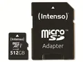 INTENSO MicroSDXC Card 3423493, UHS-I, 512 GB