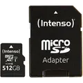 Intenso Premium 512 GB microSDXC, Speicherkarte, schwarz