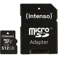 Intenso Premium microSDXC-Karte 512 GB Class 10, UHS-I inkl. SD-Adapter