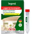 Legona Lagererzwespen gegen Kugelkäfer und Messingkäfer 3 Röhrchen (30m²) - Materialschutz für Wohnung, Vorrat und Lager