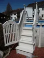 Poolzon Kunststoffeinstieg Easy-Step 4x4 Safety, Kunststofftreppe, Komforteinstieg