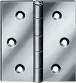 VORMANN Scharnier H.50 mm B.50 mm S.1,2 mm STA blau verz.gerollt ktg - 000503050Z