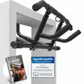 NEOLYMP Premium Klimmzugstange Türrahmen - Türreck mit einstellbarer Höhe, Breite & Tiefe 15–43 cm - Reckstange mit 150 kg Tragkraft - Pull-up Bar ohne Schrauben, einfach in Türrahmen einhängen
