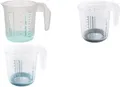 keeeper Messkanne "massimo", 1,5 L, weiß / nordic-blue Material: PP/TPE, rutschfester Stand, Mess-Skalen für - 1 Stück (1049268015500)
