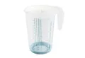 keeeper Messbecher keeeper Messkanne Massimo 1.5L – Transparent/Blau mit Skalen, Kunststoff, (1-St)