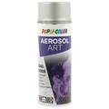 DUPLI-COLOR AEROSOL ART RAL 9006 weißaluminium seidenmatt 400 ml, Spraylack für vielseitigen Einsatz, schnelltrocknend, hohe Deckkraft, für Innen- und Außenbereiche geeignet