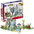 Mega Construx HHN61 - Pokémon Ultimate Jungle Expedition, Dschungel Bauset mit 1347 Teilen, Konstruktions-Spielzeug für Erwachsene und Kinder ab 9 Jahren