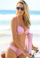 Buffalo Push-Up-Bikini-Top Karo, mit Zierborte, rosa-kariert