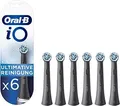 Oral-B iO Ultimative Reinigung Aufsteckbürsten Schwarz 6er-Pack für iO-Zahnbürsten