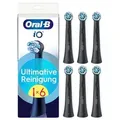 Oral-B iO Ultimative Reinigung Aufsteckbürsten 6 Stück schwarz