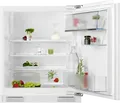 AEG Unterbau-Kühlschrank OSK6I82EF | 134 Liter | 82 cm Nischenhöhe | Festtür | Abtauautomatik | LED | Weiß, E (Spektrum A bis G)
