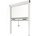 Insektenschutzrollo Für Fenster B 800 Mm X H 1300 Mm - Aluminium - Weiß - Zuschneidbar