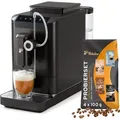 Tchibo Kaffeevollautomat Esperto2 Milk mit One-Touch Milchfunktion und 2-Tassen-Funktion für Espresso, Caffè Crema, Capuccino und Milchschaum, Gr...