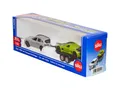 Siku 2544 Porsche PKW mit Transport-Anhänger 1:55 OVP - 4401