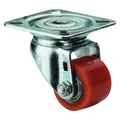 BS Rollen Lenkrolle Rad-Ø 35 mm Tragfähigkeit 100 kg mit Anschraubplatte Polyurethan (A600.C10.035)