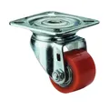 Bs Rollen Lenkrolle D.35mm Trgf.100kg m.Platte PU Lenkrollen A600.C10.035