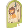Legler Small Foot Mini Flipper Spiel Löwe Geschicklichskeitsspiel ab 3 J. Holz